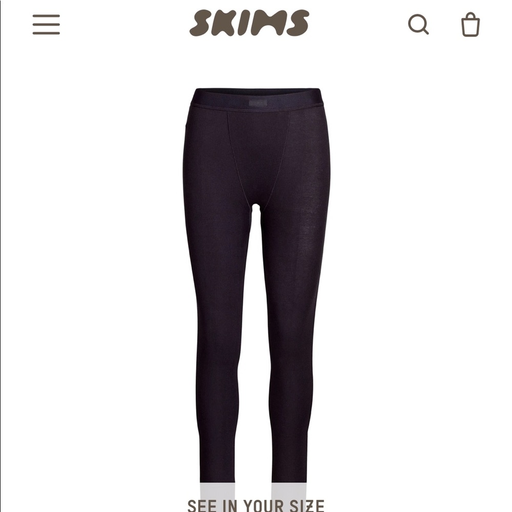 SKIMS Cotton rib leggings